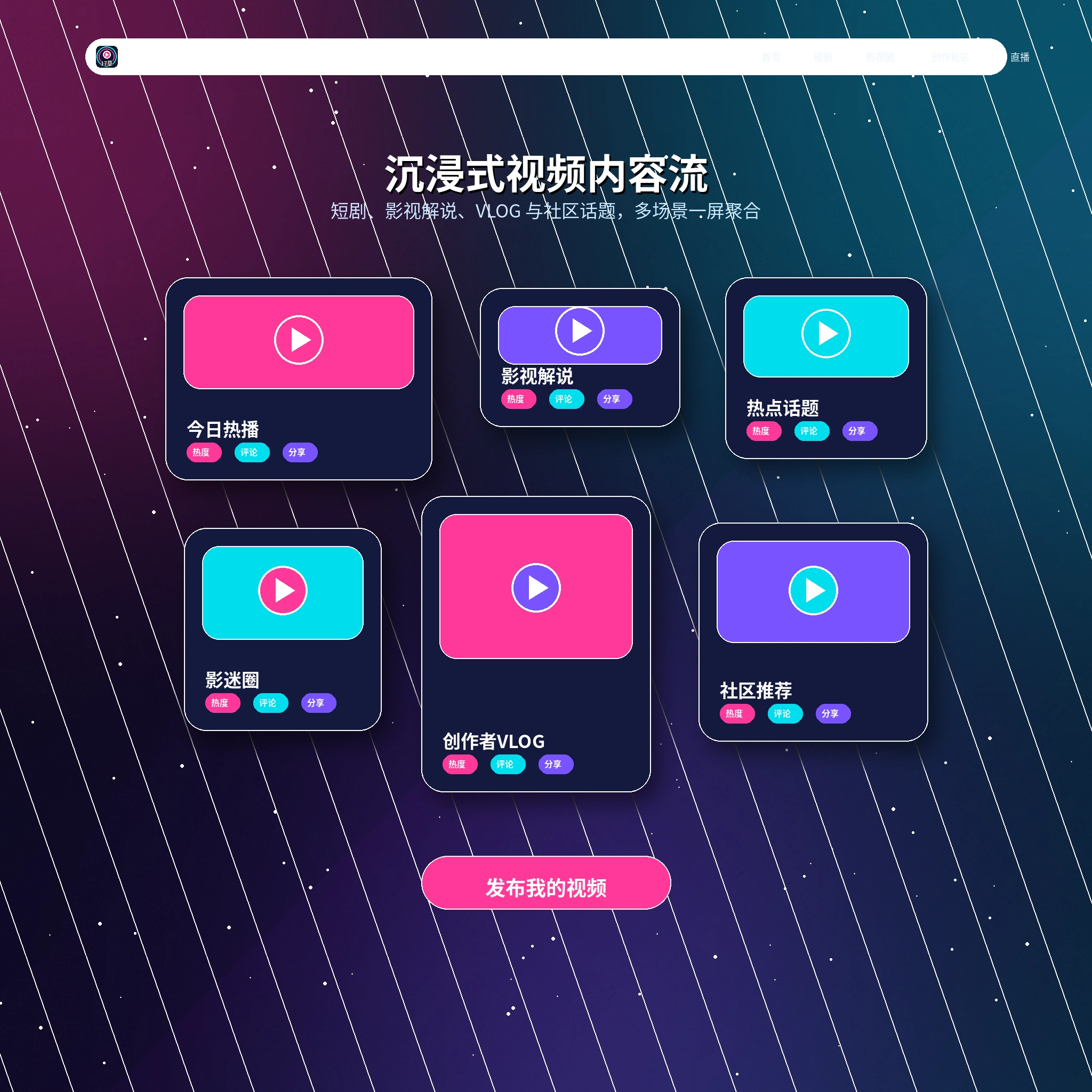 17c影像动态短视频内容